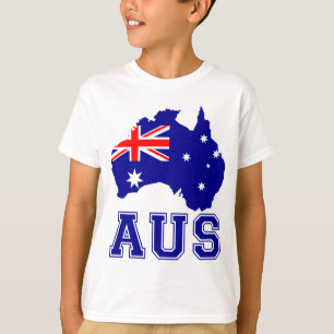 Camiseta Continente de Austrália
