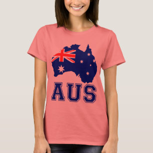 Camiseta Continente de Austrália