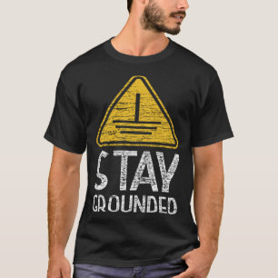 Camiseta Continua Com A Profissão De Reparo Por Fio Com A E