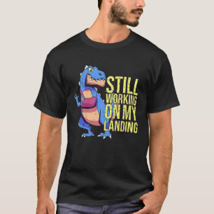 Camiseta Continuando Trabalhando Em Meu Landing Quebrou O B