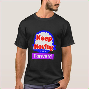Camiseta Continuar a Avançar Motivacional
