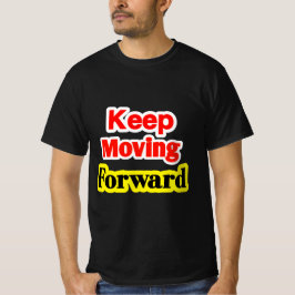 Camiseta Continuar a Avançar Motivacional