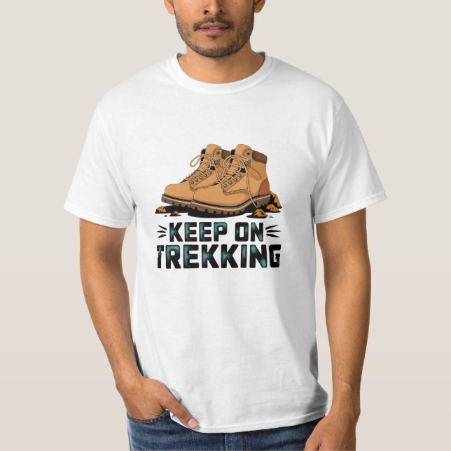 Camiseta Continuar a Trekking (Frente)