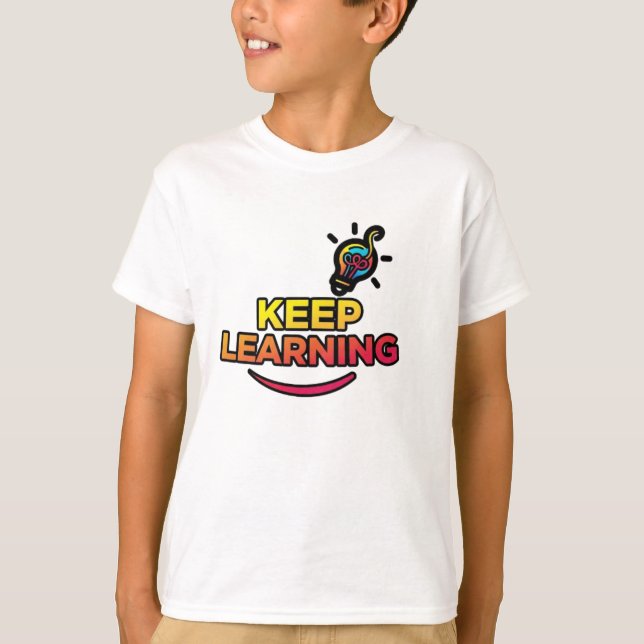 CAMISETA CONTINUE APRENDENDO (Frente)