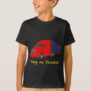 Camiseta Continue caminhando, caminhonete em t-shirts