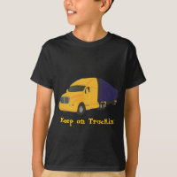 Continue caminhando, caminhonete em t-shirts