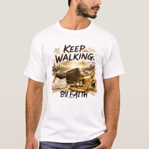 CAMISETA CONTINUE CAMINHANDO – PELA FÉ