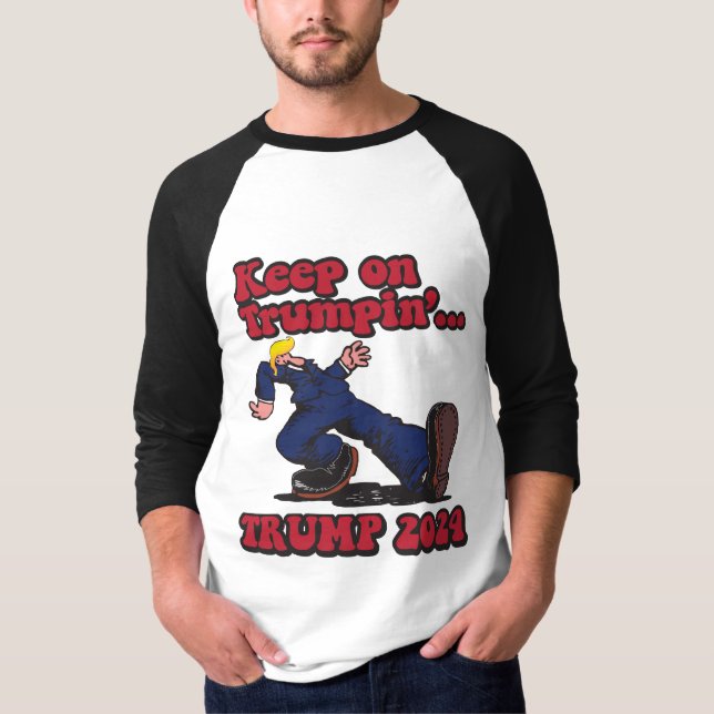 Camiseta Continue com o Trumpin (Frente)