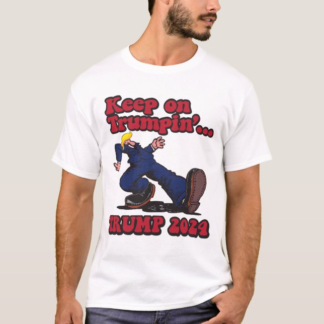 Camiseta Continue com o Trumpin (Frente)