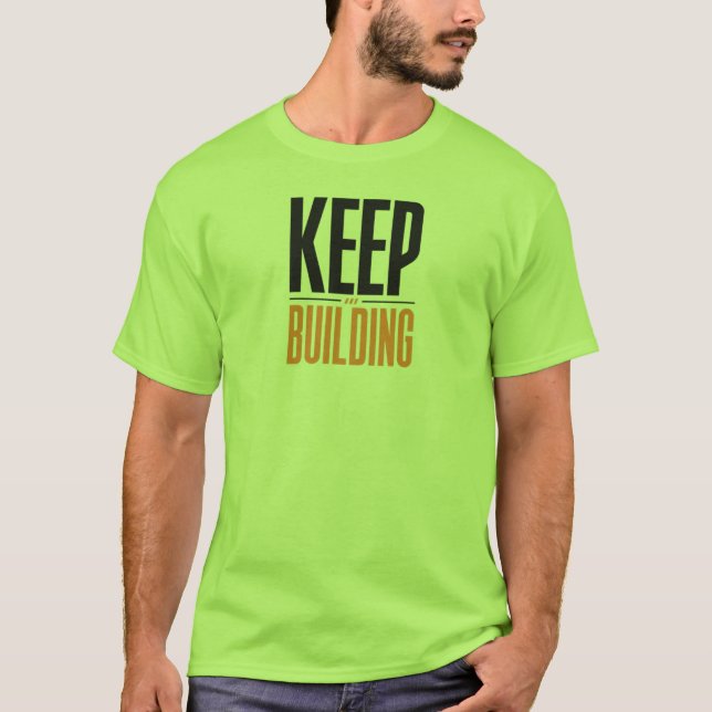 CAMISETA CONTINUE CONSTRUINDO (Frente)