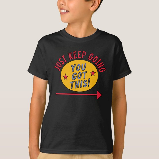 Camiseta Continue em Frente (Frente)