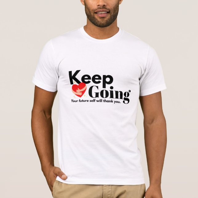 Camiseta Continue Em Frente (Frente)