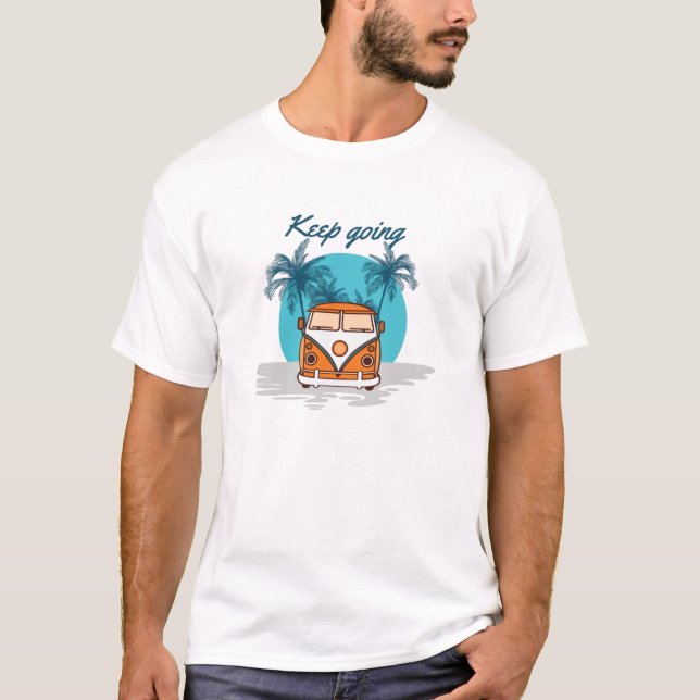Camiseta Continue Em Frente (Frente)