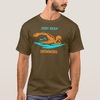 Camiseta Continue nadando