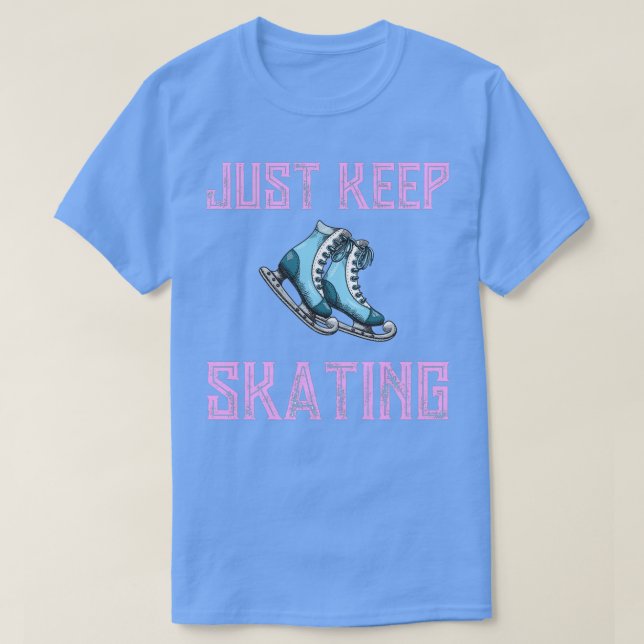 Camiseta continue patinando 7 (Frente do Design)