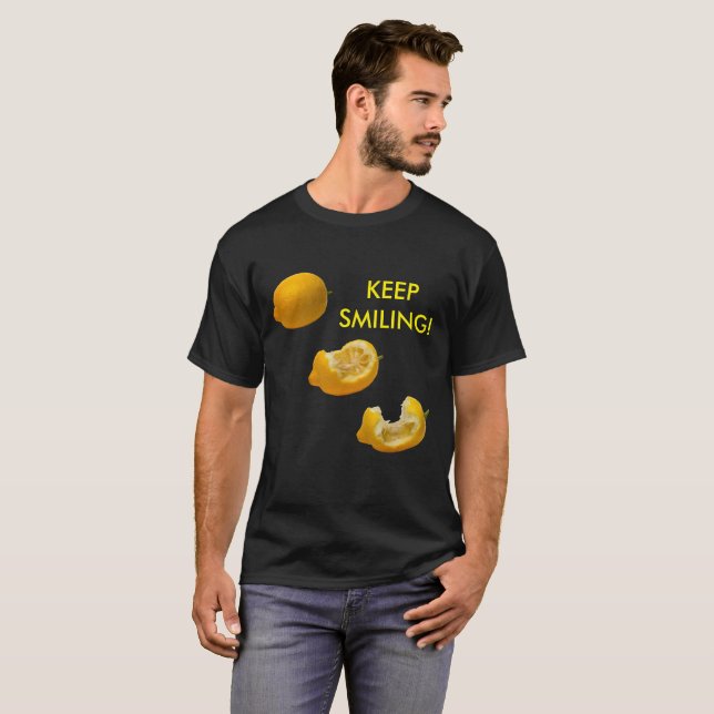 Camiseta Continue sorrindo (Frente Completa)