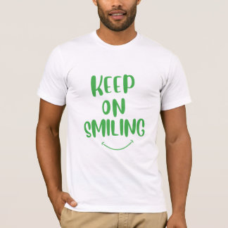 Camiseta Continue sorrindo