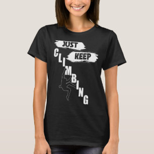 Camiseta Continue Subindo Apenas Continue Subindo