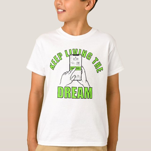 Camiseta Continue vivendo a equipe do Sonho (Frente)