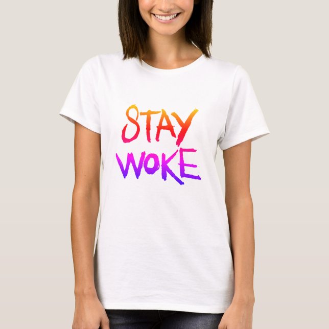 Camiseta Continue Woke T-Shirt (Frente)