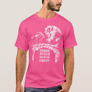 Camiseta Conto de Fadas Três Cabritos Rabugentos