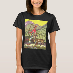 Camiseta Conto de Fadas Vintage, Menino e Vento Norte, Haum