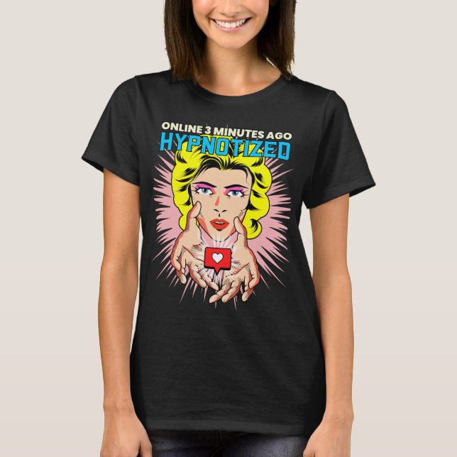 Camiseta Conto de Terror Digital - Hipnotizado (Frente)