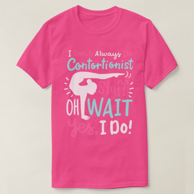 Camiseta Contorcionista (Frente do Design)