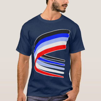 Camiseta contorno branco do aeródromo