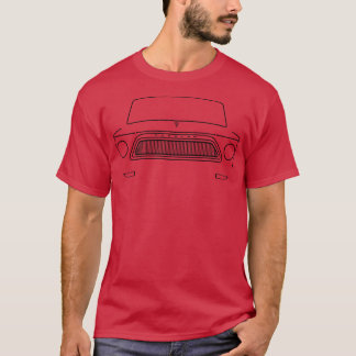 Camiseta Contorno clássico do AMC Rambler de 1962