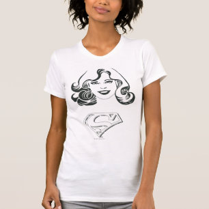 Camiseta Contorno da Supergirl 1