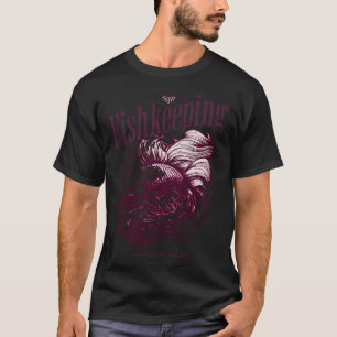 Camiseta Contorno de Arco-íris Aquático