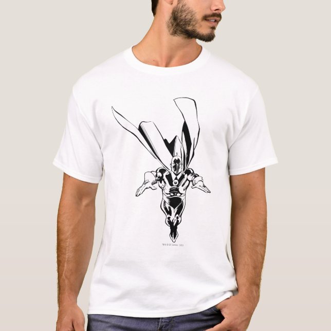 Camiseta Contorno do Dr. Fate Flying (Frente)