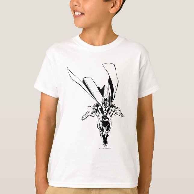 Camiseta Contorno do Dr. Fate Flying (Frente)