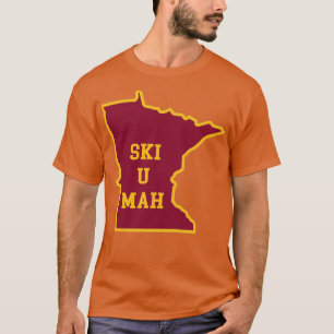 Camiseta Contorno do Ski U Mah MN