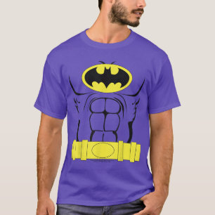 Camiseta Contorno do Traje do Batman da DC Comics