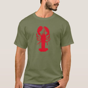 Camiseta Contos vermelhos da lagosta