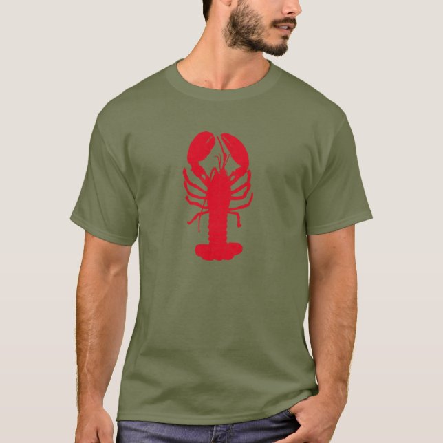 Camiseta Contos vermelhos da lagosta (Frente)