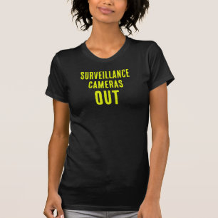 Camiseta Contra Câmeras de Vigilância de Mulheres