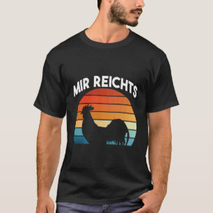 Camiseta Contra impressão Já basta, vou para a minha galinh