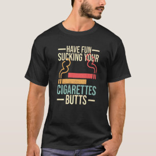 Camiseta Contra O Fumamento De Cigarros Citação Para Não Fu