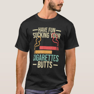 Camiseta Contra O Fumamento De Cigarros Citação Para Não Fu