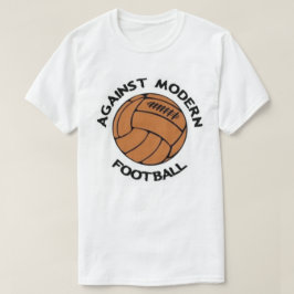Camiseta Contra o Roupa de futebol moderno