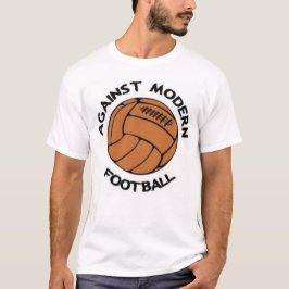 Camiseta Contra o Roupa de futebol moderno