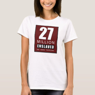 Camiseta contra o tráfico humano