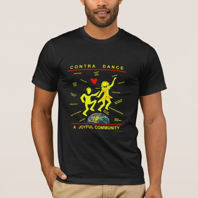 Camiseta Contra presentes da dança (Frente)