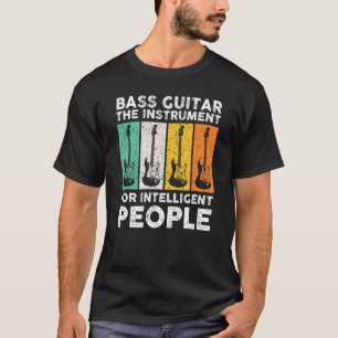 Camiseta Contrabaixo O Instrumento Para Pessoas Inteligente