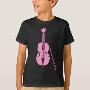 Camiseta Contrabaixo - Rosa