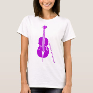 Camiseta Contrabaixo - roxo