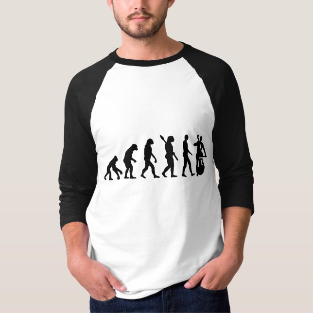 Camiseta Contrabass da evolução (Frente)
